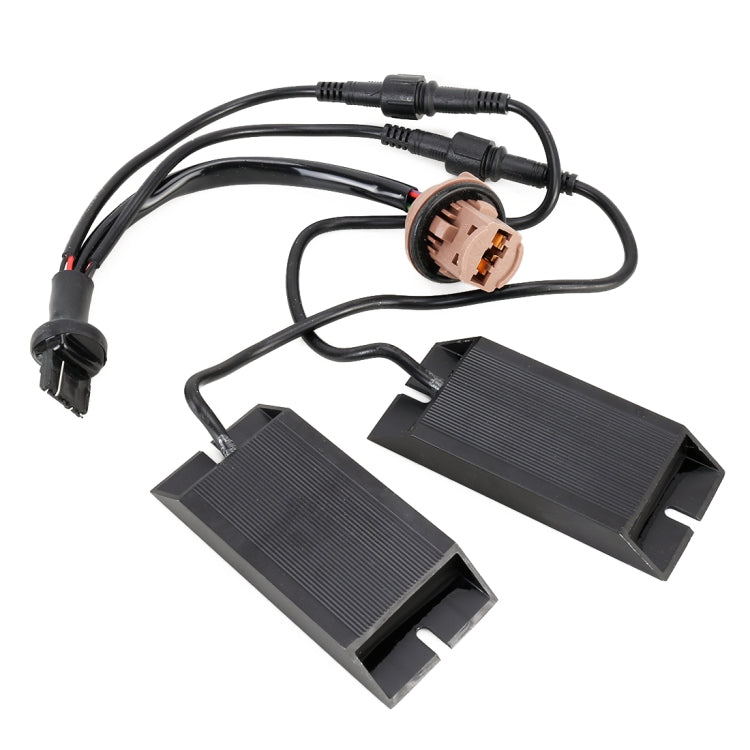 2 PCS 7443 DC12V 50W 6 Ohms Turn Signal / Reversing Light / Brake Light Split Dual Resistance Decoder - Headlight Ballast by PMC Jewellery | Online Shopping South Africa | PMC Jewellery | Buy Now Pay Later Mobicred