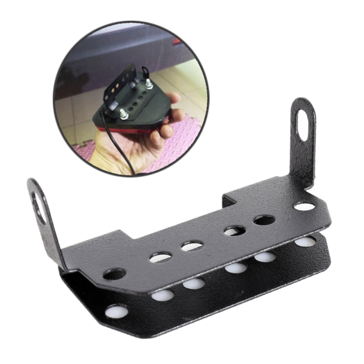 DC12V 1W Car Square Highlight Brake Lights Reversing Light with 15LEDs SMD-3528 (Black) - Brake Lights by PMC TechLife | Online Shopping South Africa | PMC TechLife