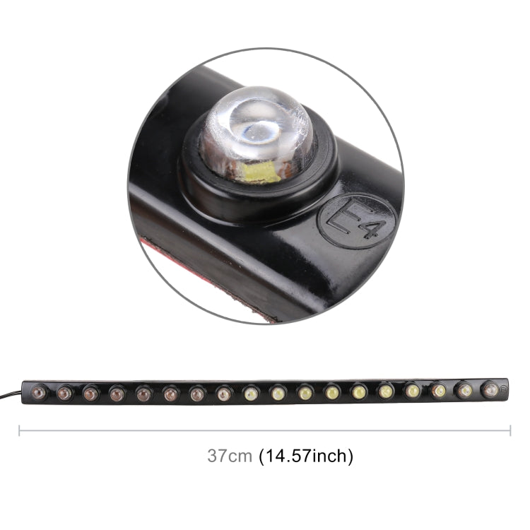 18LEDs SMD-5050 DC12V / 4W / 5500K / 200LM Car Daytime Running Light - Running Lights by PMC Jewellery | Online Shopping South Africa | PMC Jewellery | Buy Now Pay Later Mobicred