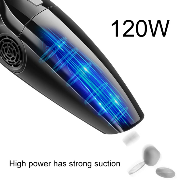 Eighth Generation Car Vacuum Cleaner 120W Wet and Dry Dual-use Strong Suction(White) - Vacuum Cleaner by PMC Jewellery | Online Shopping South Africa | PMC Jewellery | Buy Now Pay Later Mobicred