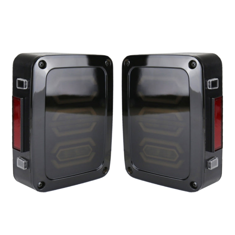 1 Pair 15W DC 12V IP67 4 in 1 Car LED Tail Lights / Driving Lights / Brake Lights/Turn Reverse, US Version - Brake Lights by PMC Jewellery | Online Shopping South Africa | PMC Jewellery | Buy Now Pay Later Mobicred