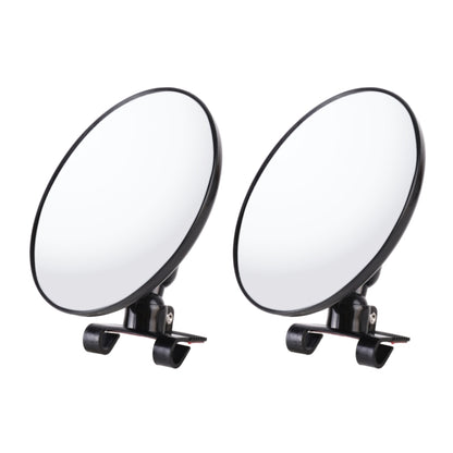 2 PCS Car Large Size Rearview Mirror Blind Spot Side Assistant Mirror (Black) - Convex Mirror & Accessories by PMC Jewellery | Online Shopping South Africa | PMC Jewellery | Buy Now Pay Later Mobicred