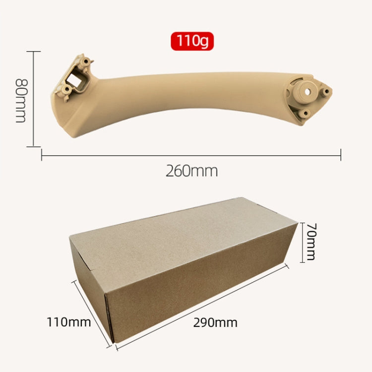 Car Right Side Inner Door Bracket for BMW E90 2005-2012, Left and Right Drive Universal (Beige) - Door Handles by PMC Jewellery | Online Shopping South Africa | PMC Jewellery | Buy Now Pay Later Mobicred