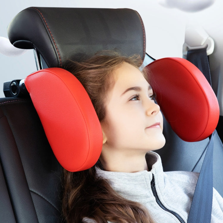 A03 Adjustable Car Auto U-shaped Memory Foam Neck Rest Cushion Seat Pillow (Red) - Seat Accessories by PMC Jewellery | Online Shopping South Africa | PMC Jewellery | Buy Now Pay Later Mobicred