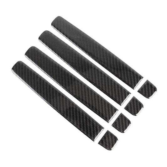 8 in 1 Car Carbon Fiber Door Outside Handle Decorative Sticker for WEY TANK 300 - Car Interior Mouldings by PMC Jewellery | Online Shopping South Africa | PMC Jewellery | Buy Now Pay Later Mobicred