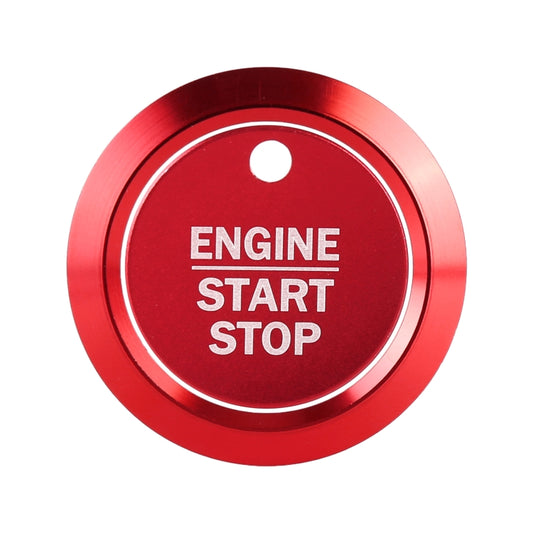 Car Engine Start Key Push Button Ring Trim Sticker Decoration for Ford F150 (Red) - Decoration Rings by PMC Jewellery | Online Shopping South Africa | PMC Jewellery | Buy Now Pay Later Mobicred