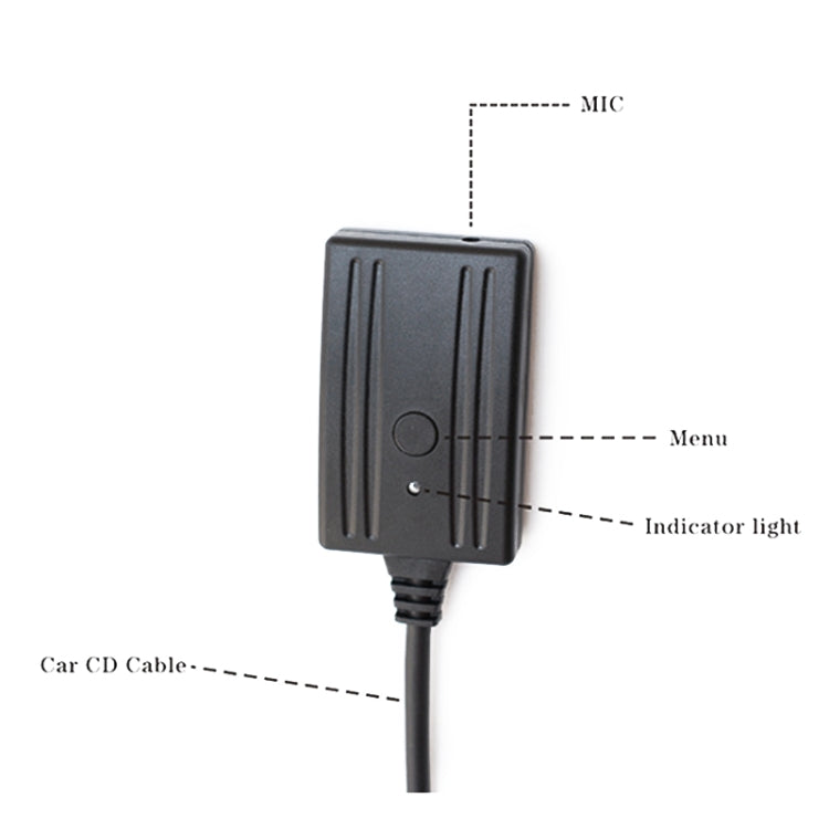 Car Bluetooth Audio Receiver + MIC for Ford Fiesta / Focus / Mondeo - DIY Cables by PMC TechLife | Online Shopping South Africa | PMC TechLife | Buy Now Pay Later Mobicred