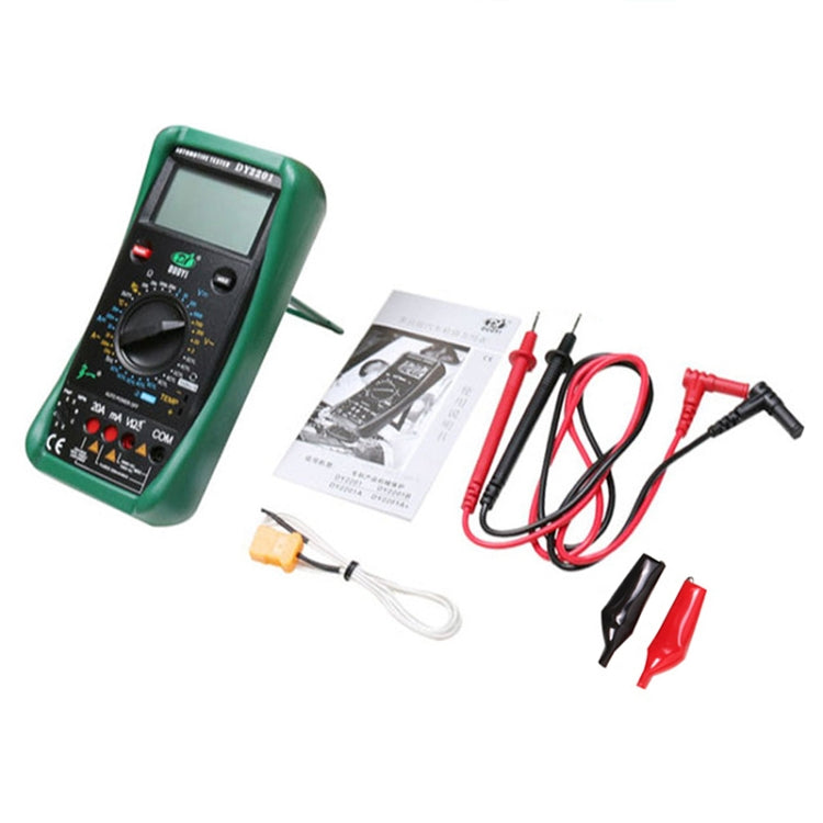 DUOYI DY2201 Car High-precision Digital Automobile Multi-function Maintenance Automatic Universal Meter - free shipping - PMC TechLife - Order now!
