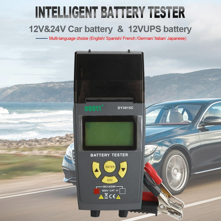 DUOYI DY3015C Car 24V Battery Tester - free shipping - PMC TechLife - Order now!