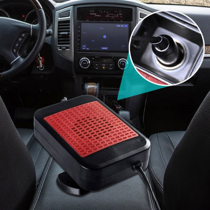 24V Car Hollow Heater Multifunctional Front Windshield Defroster and Demister (Red) - Heating & Fans by PMC Jewellery | Online Shopping South Africa | PMC Jewellery | Buy Now Pay Later Mobicred