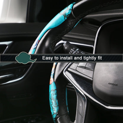 Car Universal China-Chic Relief Steering Wheel Cover (Lucky Strike) - Steering Wheel Accessories by PMC Jewellery | Online Shopping South Africa | PMC Jewellery | Buy Now Pay Later Mobicred