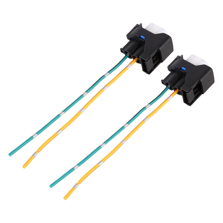 1 Pair Car H11 Bulb Holder Base Female Socket with Cable for Ford - free shipping - PMC TechLife - Order now!