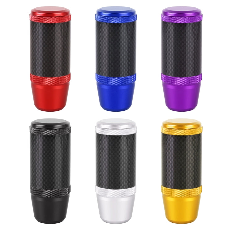 Universal Car Carbon Fiber Metal Gear Shift Knob (Blue) - Shift Knob by PMC TechLife | Online Shopping South Africa | PMC TechLife | Buy Now Pay Later Mobicred
