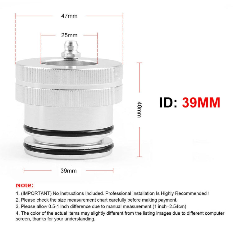 39mm Wheel Bearing Lubricator for Polaris UTV / ATV - Replacement Parts by PMC Jewellery | Online Shopping South Africa | PMC Jewellery | Buy Now Pay Later Mobicred