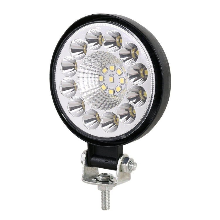 Car Round Work Light with 21LEDs SMD-2835 Lamp Beads - Work Lights by PMC TechLife | Online Shopping South Africa | PMC TechLife | Buy Now Pay Later Mobicred