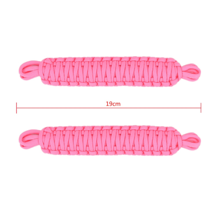 Car Door Limit Braided Rope Strap for Jeep Wrangler (Pink) - Other Tools by PMC Jewellery | Online Shopping South Africa | PMC Jewellery | Buy Now Pay Later Mobicred