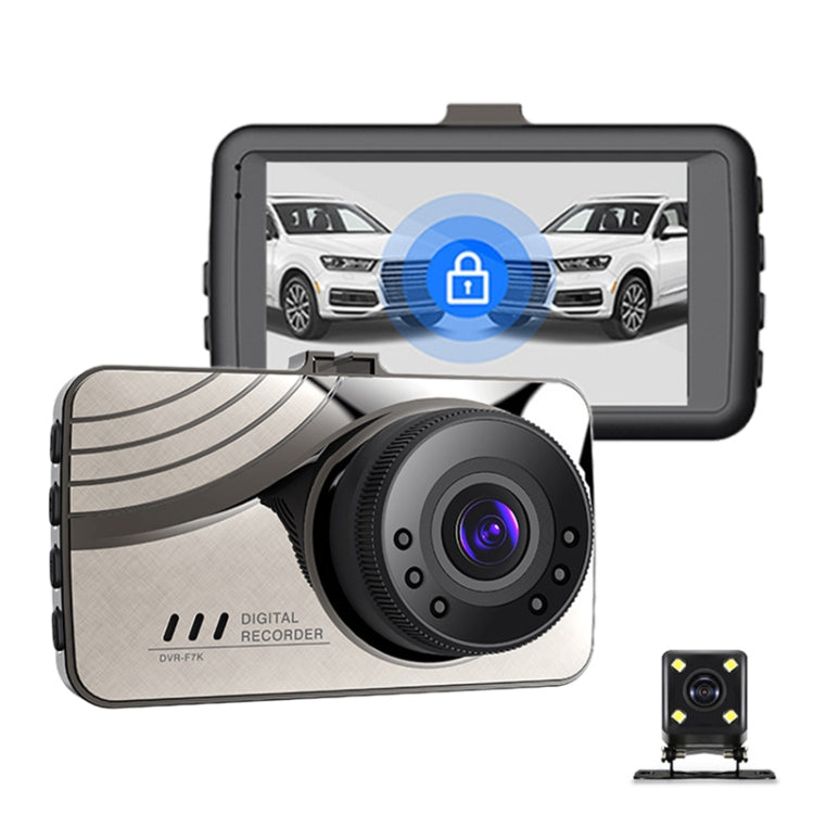 D906 3 inch Car HD Driving Recorder, Double Recording Gravity Parking Monitoring - Car DVRs by PMC Jewellery | Online Shopping South Africa | PMC Jewellery | Buy Now Pay Later Mobicred