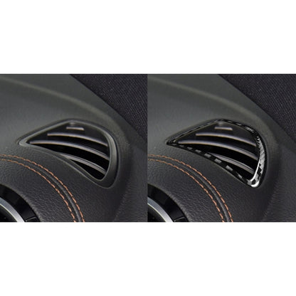 2 PCS / Set Carbon Fiber Car Dashboard Air Outlet Decorative Sticker for Mercedes-Benz B-Class 2019 / GLB 2020,Left and Right Drive Universal - Car Interior Mouldings by PMC Jewellery | Online Shopping South Africa | PMC Jewellery | Buy Now Pay Later Mobicred