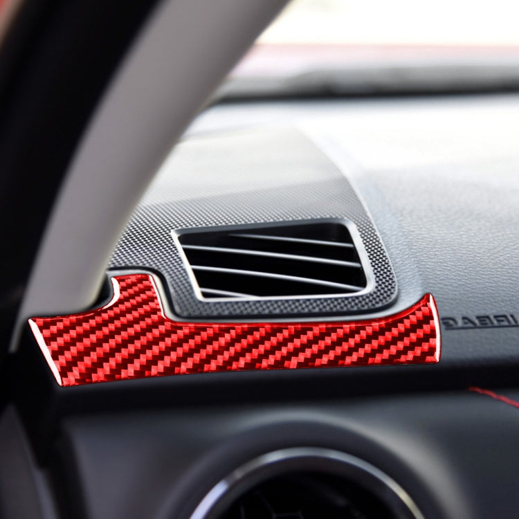 2 PCS / Set Carbon Fiber Car Dashboard Air Outlet Decorative Sticker for Toyota Tundra 2014-2018,Right Drive (Red) - Car Interior Mouldings by PMC Jewellery | Online Shopping South Africa | PMC Jewellery | Buy Now Pay Later Mobicred