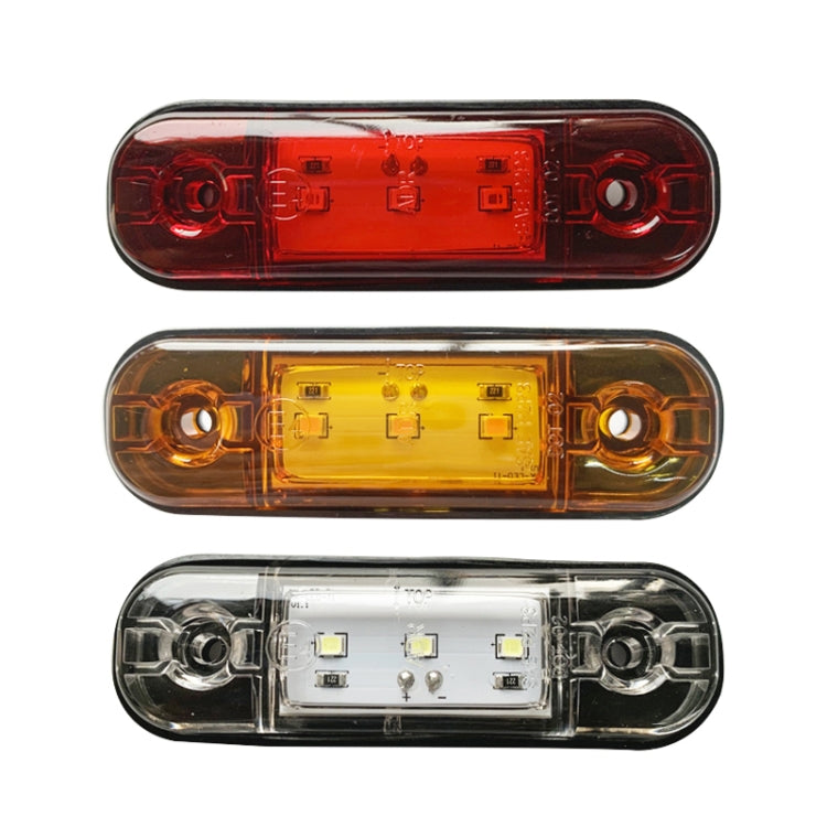 5 PCS MK-327 Car / Truck 3LEDs Side Marker Indicator Light Tail Light (White Light) - Clearance Lights by PMC TechLife | Online Shopping South Africa | PMC TechLife | Buy Now Pay Later Mobicred