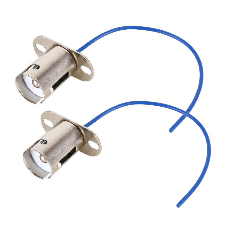 1 Pair Car 1156 Bulb Holder Base Female Socket with Cable - Wires by PMC Jewellery | Online Shopping South Africa | PMC Jewellery | Buy Now Pay Later Mobicred