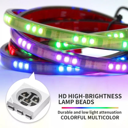 Z15-150CM 150cm DC12V-24V Car Front Grille LED RGB Daytime Running Lights Strip Colorful Lamp - Running Lights by PMC Jewellery | Online Shopping South Africa | PMC Jewellery | Buy Now Pay Later Mobicred