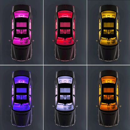 Y15 Cigarette Lighter Car Colorful RGB Foot LED Atmosphere Light - Atmosphere lights by PMC Jewellery | Online Shopping South Africa | PMC Jewellery | Buy Now Pay Later Mobicred