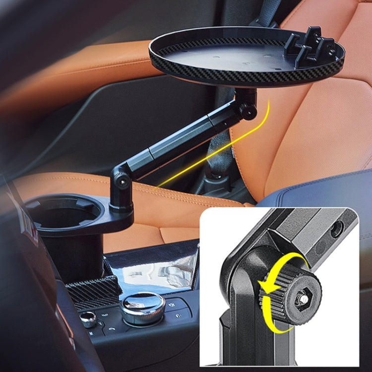 Car 360 Degree Rotation Water Cup Holder Multi-functional Dining Table - Car Drink Holders by PMC Jewellery | Online Shopping South Africa | PMC Jewellery | Buy Now Pay Later Mobicred