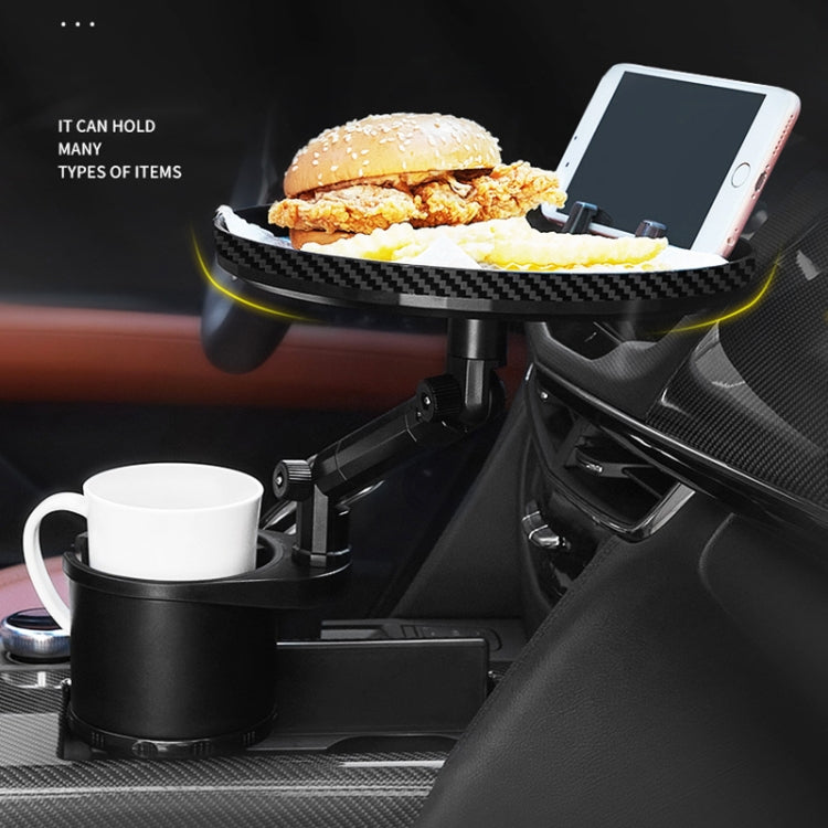 Car 360 Degree Rotation Water Cup Holder Multi-functional Dining Table - Car Drink Holders by PMC Jewellery | Online Shopping South Africa | PMC Jewellery | Buy Now Pay Later Mobicred