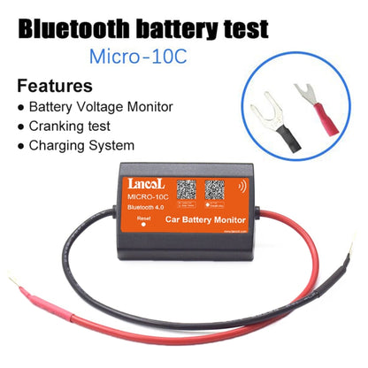 MICRO-10C 12V Bluetooth 4.0 Car Battery Tester - Electronic Test by PMC Jewellery | Online Shopping South Africa | PMC Jewellery | Buy Now Pay Later Mobicred