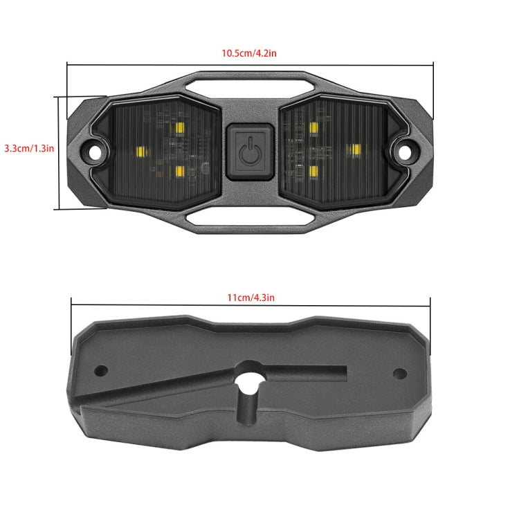 For UTV ATV Polaris RZR Golf Cart Motorcycle LED Guard Bar Light - Headlights by PMC TechLife | Online Shopping South Africa | PMC TechLife | Buy Now Pay Later Mobicred