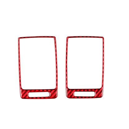 2 PCS Set for Honda CRV 2007-2011 Carbon Fiber Car Side Air Outlet Frame Decorative Sticker,Left and Right Drive Universal (Red) - Car Interior Mouldings by PMC Jewellery | Online Shopping South Africa | PMC Jewellery | Buy Now Pay Later Mobicred