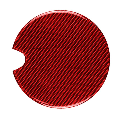 Car Carbon Fiber Fuel Tank Cap Decorative Sticker for BMW Mini, Left and Right Drive Universal (Red) - Car Interior Mouldings by PMC Jewellery | Online Shopping South Africa | PMC Jewellery | Buy Now Pay Later Mobicred