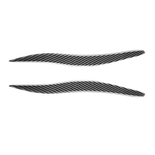 2 PCS / Set Carbon Fiber Car Lamp Eyebrow Decorative Sticker for Lexus IS250/ IS300 2006-2012, Drop Glue Version - Lamp Decoration by PMC Jewellery | Online Shopping South Africa | PMC Jewellery | Buy Now Pay Later Mobicred