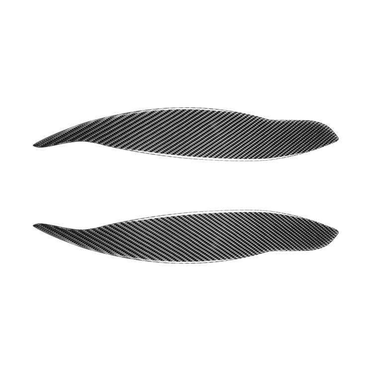 2 PCS / Set Carbon Fiber Car Lamp Eyebrow Decorative Sticker for Honda Civic 1999-1900, Drop Glue Version - Lamp Decoration by PMC Jewellery | Online Shopping South Africa | PMC Jewellery | Buy Now Pay Later Mobicred