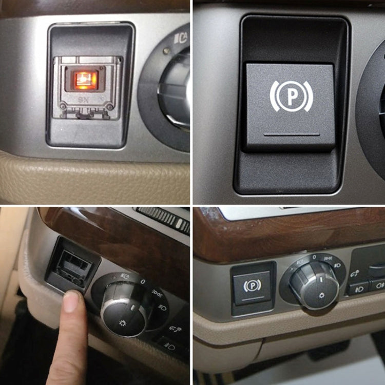 For BMW 7 Series Auto Parking Switch Cover Handbrake P Key Button 6131 6949 933-1 - Car Switches by PMC Jewellery | Online Shopping South Africa | PMC Jewellery | Buy Now Pay Later Mobicred