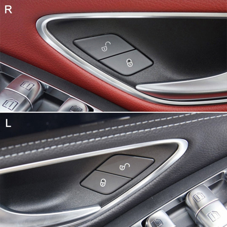 For Mercedes-Benz E-Class 2016-2021 Left Driving Car Right Side Door Lock Switch Buttons 2059055251(Black) - Car Switches by PMC TechLife | Online Shopping South Africa | PMC TechLife | Buy Now Pay Later Mobicred