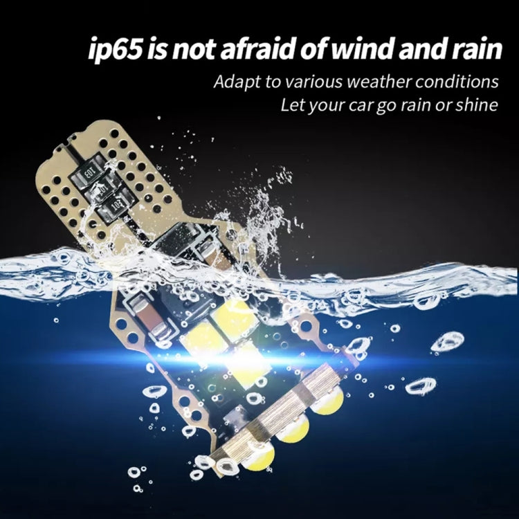 4pcs T15 DC12V / 1.5W / 0.13A / 540LM Car Decoding Reversing Light 9LEDs SMD-3030 Lamp Beads - Arrow Turn Lights by PMC TechLife | Online Shopping South Africa | PMC TechLife | Buy Now Pay Later Mobicred
