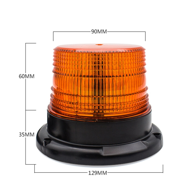School Bus Engineering Vehicle Safety Warning Light Rear-end Collision Yellow Signal Lamp (Yellow Light) - Warning Lights by PMC TechLife | Online Shopping South Africa | PMC TechLife | Buy Now Pay Later Mobicred