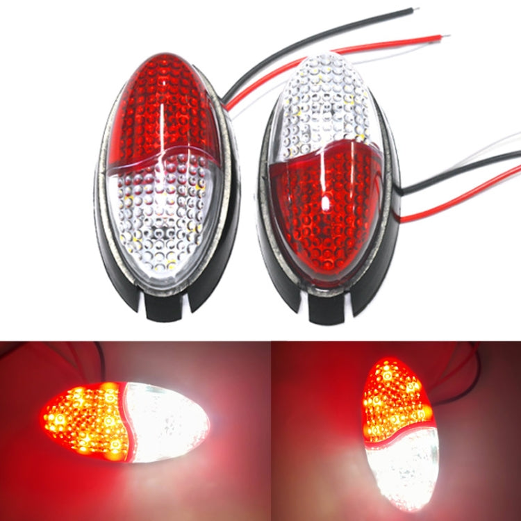 2pcs MK-125 Truck 12LEDs Side Marker Light - Running Lights by PMC TechLife | Online Shopping South Africa | PMC TechLife | Buy Now Pay Later Mobicred