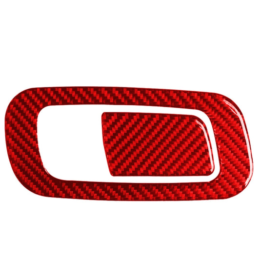 Car Carbon Fiber Storage Box Switch Frame Decorative Sticker for Honda Tenth Generation Civic 2016-2019, Right Drive (Red) - Car Interior Mouldings by PMC Jewellery | Online Shopping South Africa | PMC Jewellery | Buy Now Pay Later Mobicred