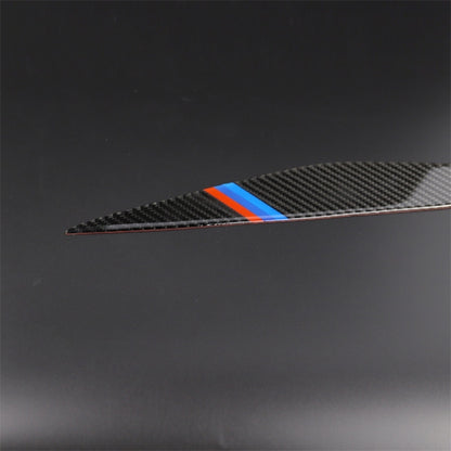 Three Color Carbon Fiber Car Lamp Eyebrow Decorative Sticker for BMW 5 Series F10 2010-2013 - Lamp Decoration by PMC Jewellery | Online Shopping South Africa | PMC Jewellery | Buy Now Pay Later Mobicred