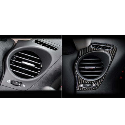 Car Carbon Fiber Big Left and Right Air Outlet Decorative Sticker for Lexus IS250 300 350C 2006-2012, Left Drive - Car Interior Mouldings by PMC Jewellery | Online Shopping South Africa | PMC Jewellery | Buy Now Pay Later Mobicred