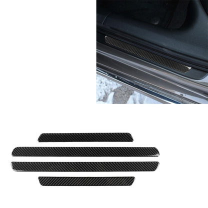 Car Carbon Fiber Threshold Decorative Sticker for Audi A6 S6 C7 A7 S7 4G8 2012-2018, Left and Right Drive Universal - Car Interior Mouldings by PMC Jewellery | Online Shopping South Africa | PMC Jewellery | Buy Now Pay Later Mobicred