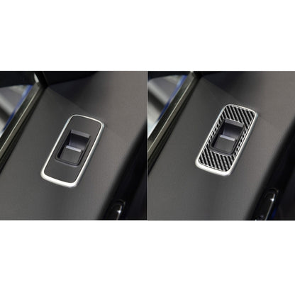 4 in 1 Car Carbon Fiber Lifting Panel Decorative Stickers for Jaguar F-PACE X761 XE X760 2016-2020, Right Drive - Car Interior Mouldings by PMC Jewellery | Online Shopping South Africa | PMC Jewellery | Buy Now Pay Later Mobicred