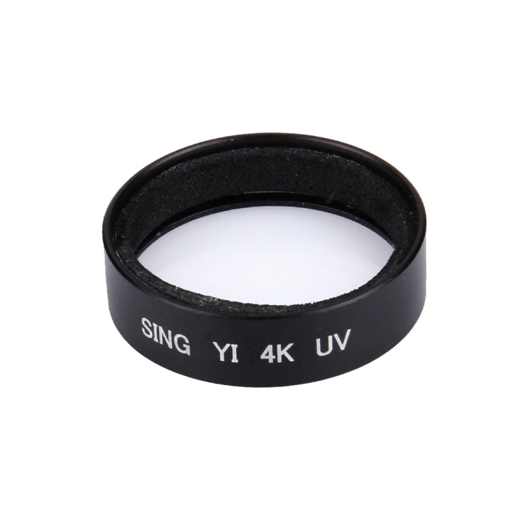 SING for Xiaomi Xiaoyi Yi II Sport Action Camera Proffesional 4K UV Filter(Black) - Lens Filter by PMC TechLife | Online Shopping South Africa | PMC TechLife | Buy Now Pay Later Mobicred