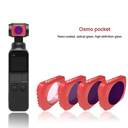 4 in 1  HD Slim ND8 & ND16  & CPL & ND32 & ND64 Lens Filter for DJI OSMO Pocket - Lens Accessories by JSR | Online Shopping South Africa | PMC Jewellery | Buy Now Pay Later Mobicred