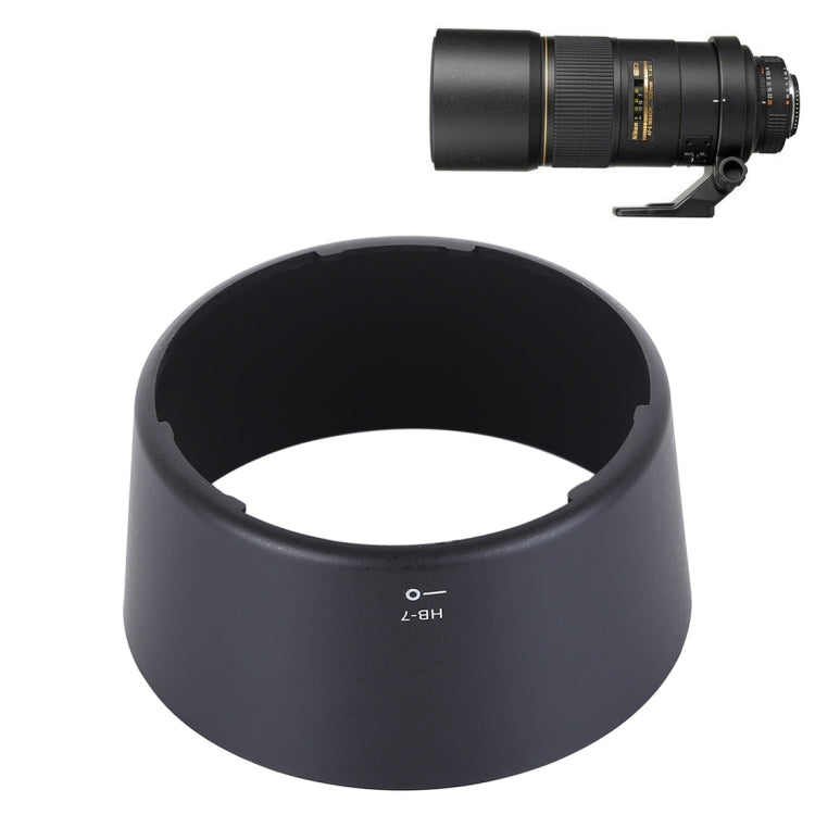 HB-7 Lens Hood Shade for Nikon AF 80-200mm f/2.8D ED Lens - Lens Hood by PMC Jewellery | Online Shopping South Africa | PMC Jewellery | Buy Now Pay Later Mobicred