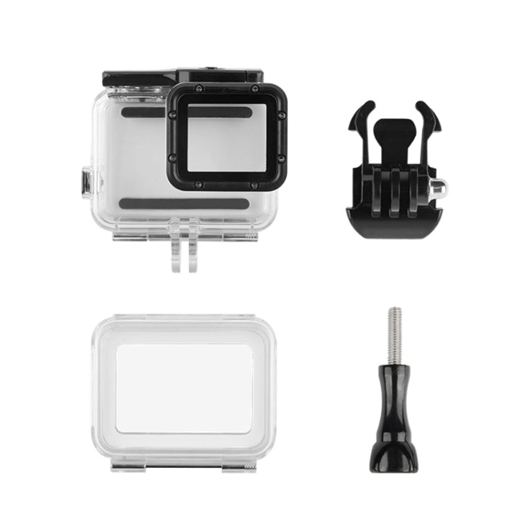 GP452 Waterproof Case + Touch Back Cover for GoPro HERO7 White / Silver - Waterproof Cases by PMC Jewellery | Online Shopping South Africa | PMC Jewellery | Buy Now Pay Later Mobicred