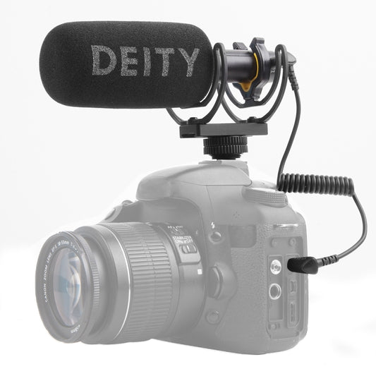 Deity V-Mic D3 Pro Directional Condenser Shotgun Microphone with Shock Mount (Black) - Camera Microphone by Aputure | Online Shopping South Africa | PMC Jewellery | Buy Now Pay Later Mobicred